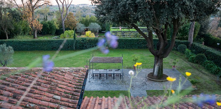 Eur Trade Center: Giardino