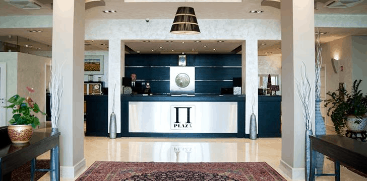 Plaza hotel catania: Reception