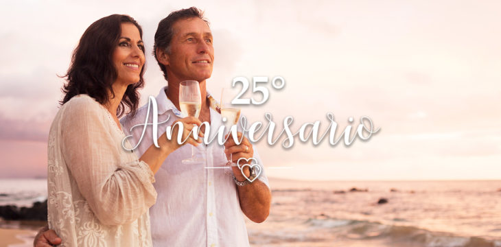 25 anni di matrimonio: come e dove festeggiare