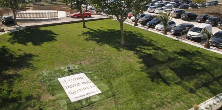Univerest Campus: giardino