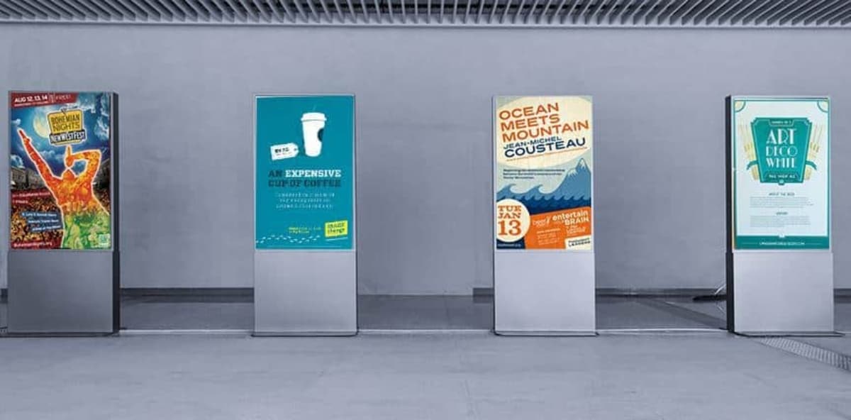 Totem pubblicitari: cosa sono e quanto costano