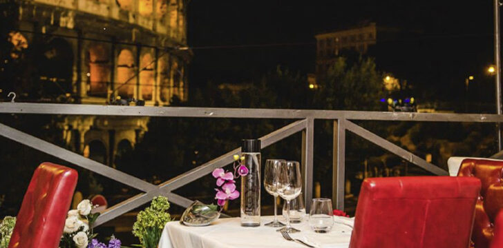 Royal Art Café: vista sul Colosseo