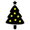 Icona albero di natale