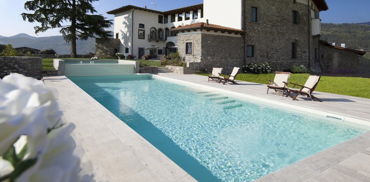 Podere Castel Merlo: Piscina Podere Castel Merlo: Piscina