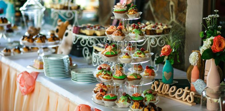 Catering, il dolce tavolo alla festa di compleanno dei bambini