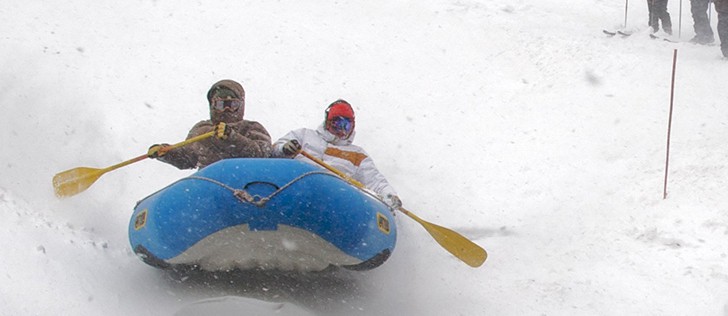 rafting sulla neve rafting sulla neve
