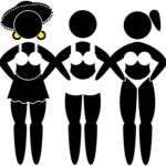icona donne in costume