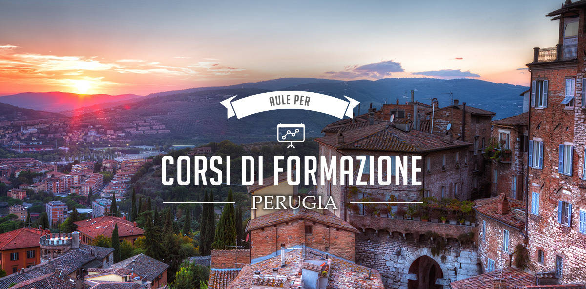 Aule per corsi di formazione a Perugia