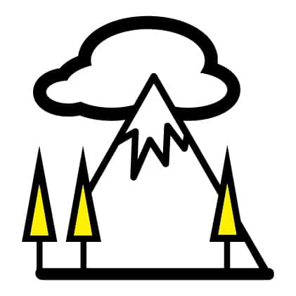 icona montagna