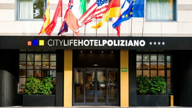 City Life Hotel Poliziano: Ingresso hotel
