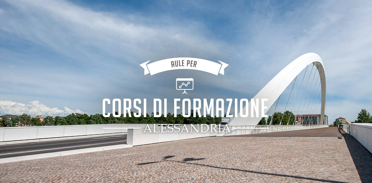 Aule per corsi di formazione ad Alessandria
