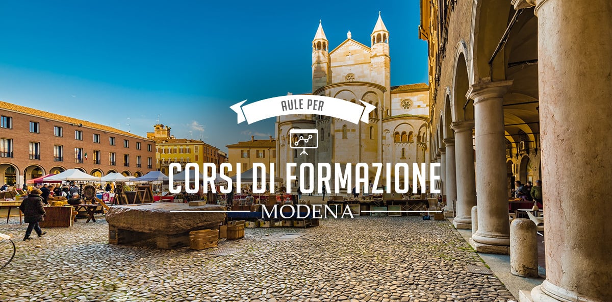 Aule per corsi di formazione a Modena