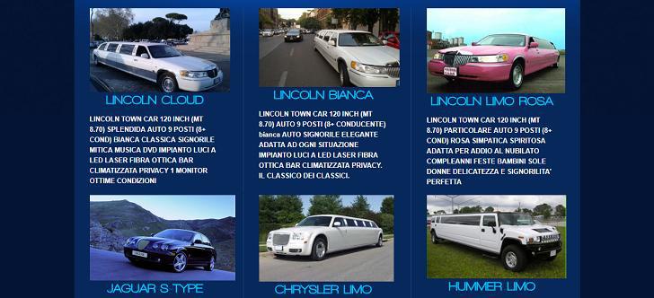 Noleggio limousine roma