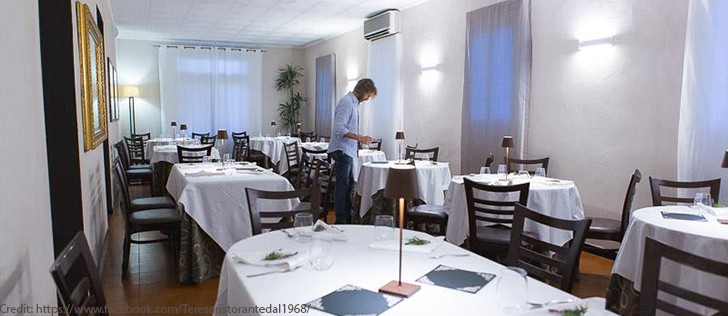 Ristorante Teresa 1968 con tavoli