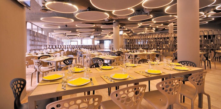 The Gate hotel: Sala ristoro
