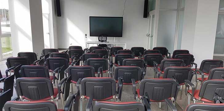sala meeting di Universt Campus Multidiscilinare