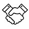stretta di mano