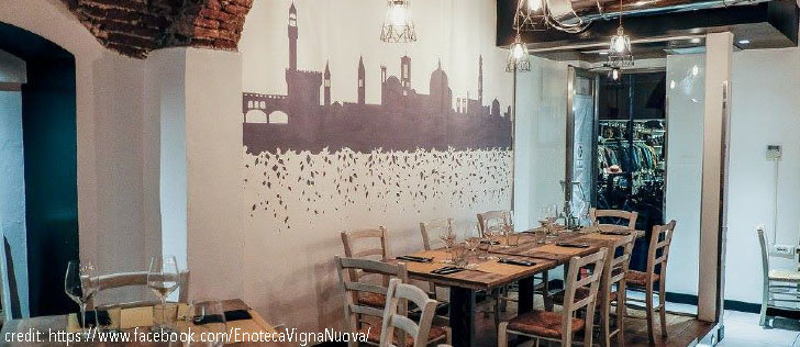 Enoteca Vigna Nuova Sala da pranzo