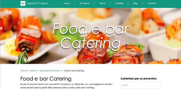 Hhomepage Sito Gestaleventi