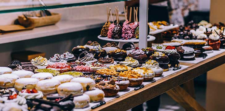 buffet di dolci