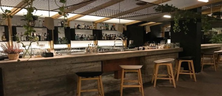 bancone del bar botania