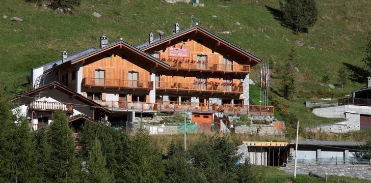 Hotel De Gletscher: facciata