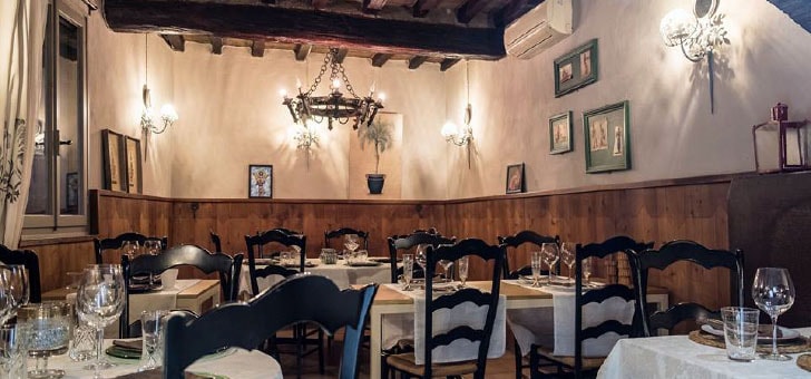 Osteria del Borgo Sala ristorante Osteria del Borgo