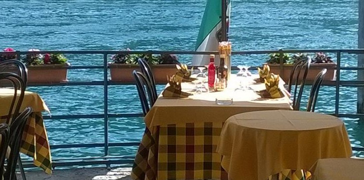Terrazza della Trattoria Imbarcadero Trattoria Imbarcadero