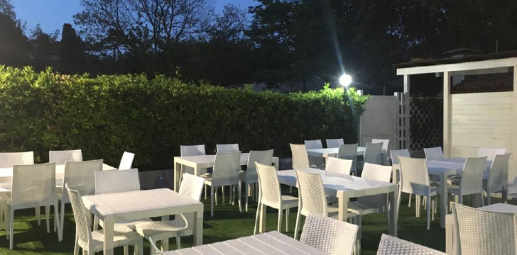 Giardino del Ristorante Giardino del Ristorante La bottega del tiro a segno