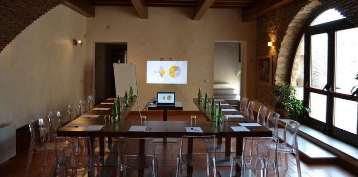 Monastero Sant'Erasmo Veroli: Sala ristorante