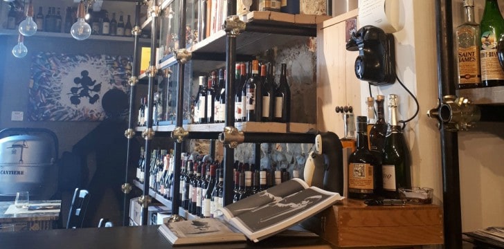 Osteria il Cantiere bancone Osteria il Cantiere