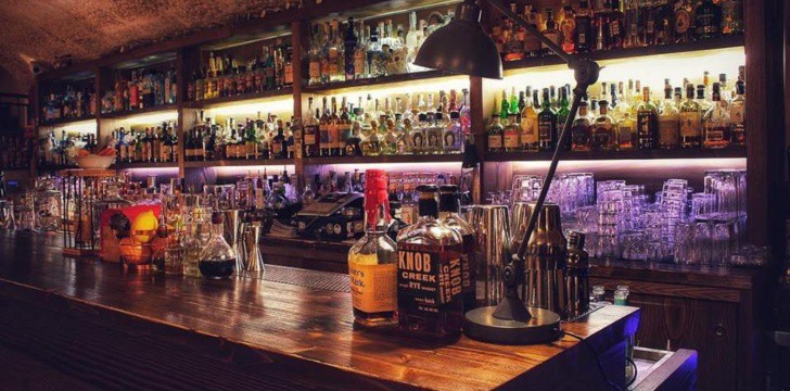 Prohibition: bancone bar Prohibition: bancone bar