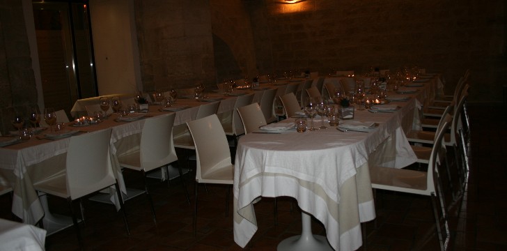 sala interna ristorante al vecchio forno