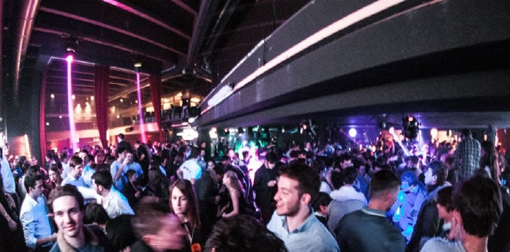 The Club Courmayeur The Club Courmayeur serata in discoteca