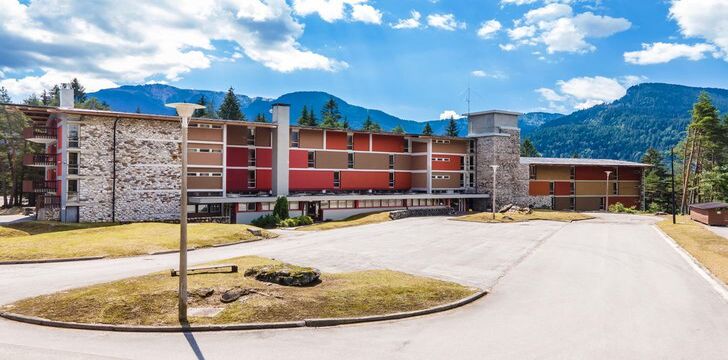 Corte delle Dolomiti: struttura