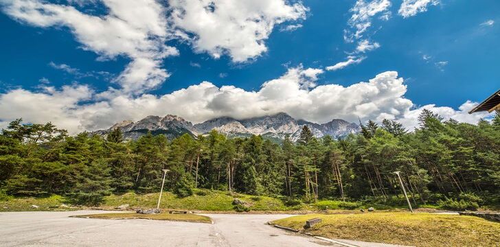 Corte delle Dolomiti: panoramica paesaggio