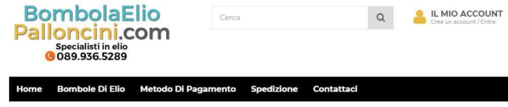bombola elio palloncini