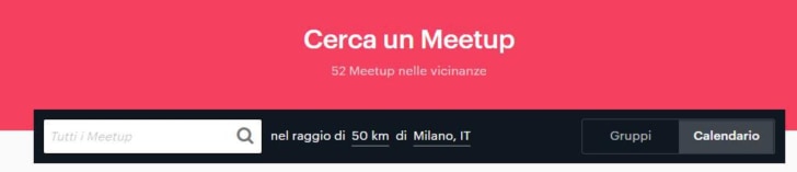Cerca un Meetup