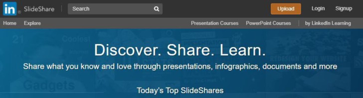 Slideshare: condividere slide