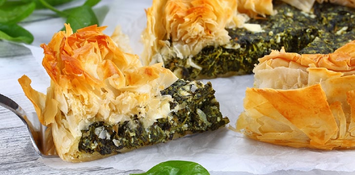 Torta di Ricotta e spinaci