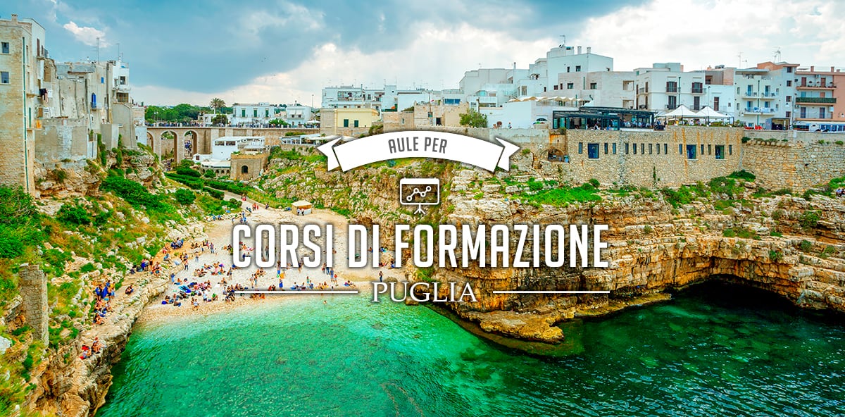 Aule per corsi di formazione in Puglia