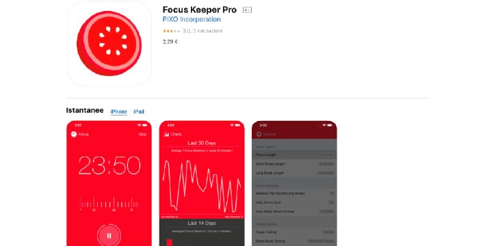 app focus keeper