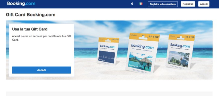 Gift Card Booking Gift Card Booking