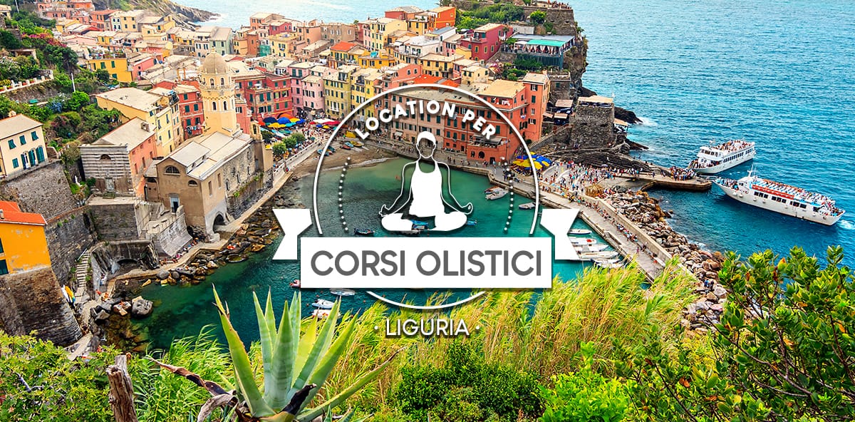 Location per corsi olistici, ritiri di meditazione e yoga in Liguria