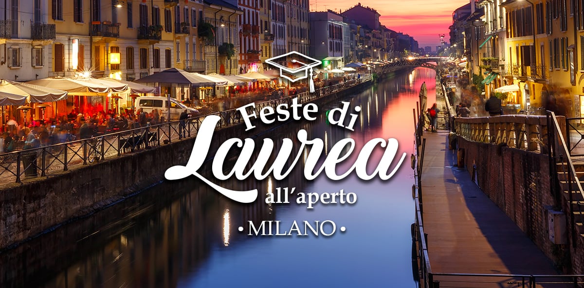 Festa di laurea all&#8217;aperto a Milano e provincia