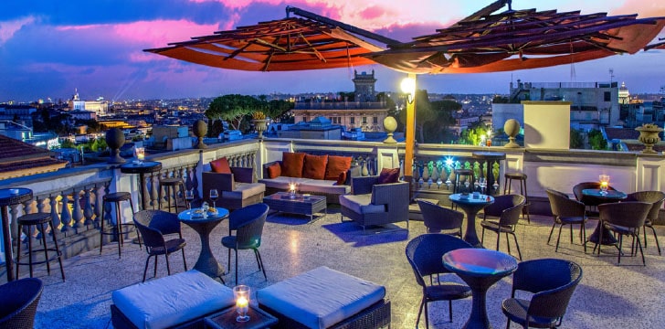 Hotel Savoy: Terrazza