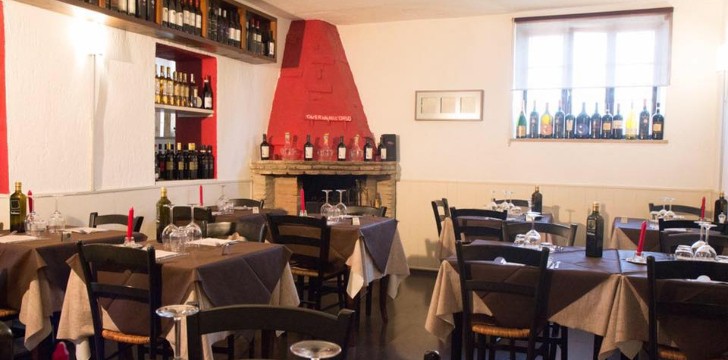 Taverna dell'Orso Taverna dell'Orso: Interno
