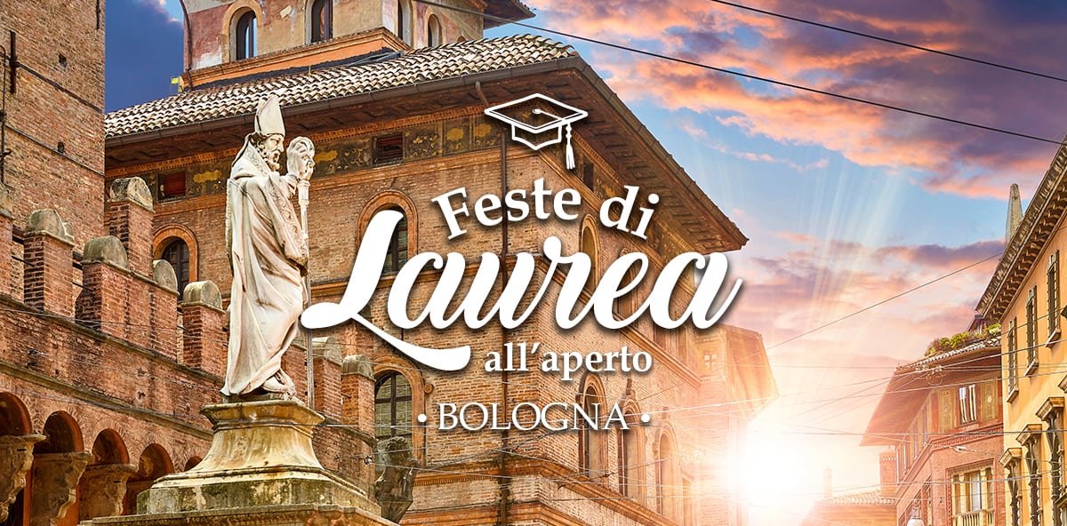 Festa di laurea a Bologna all&#8217;aperto