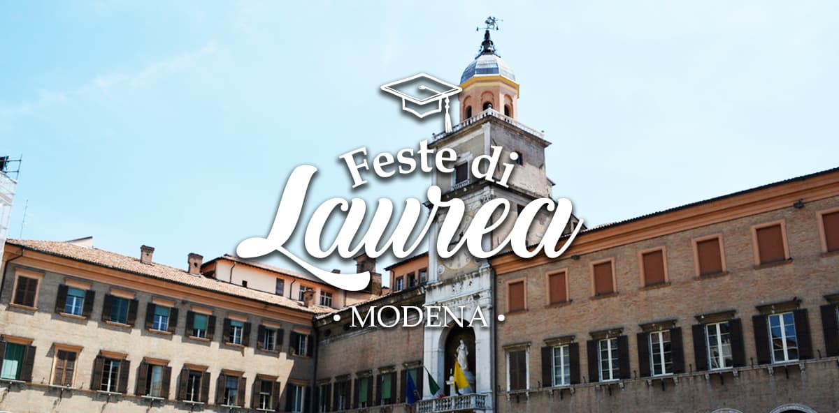 Festa di laurea a Modena