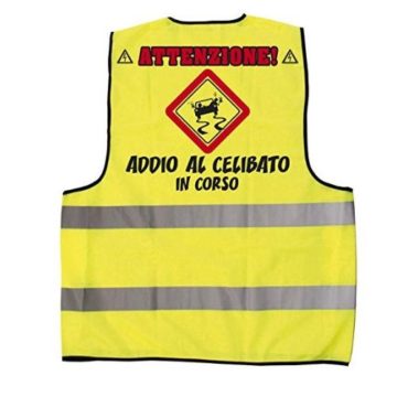 Gilet addio al celibato in corso Gilet addio al celibato in corso